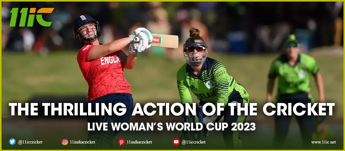 cricket live women's world Cup 2023- 11ic