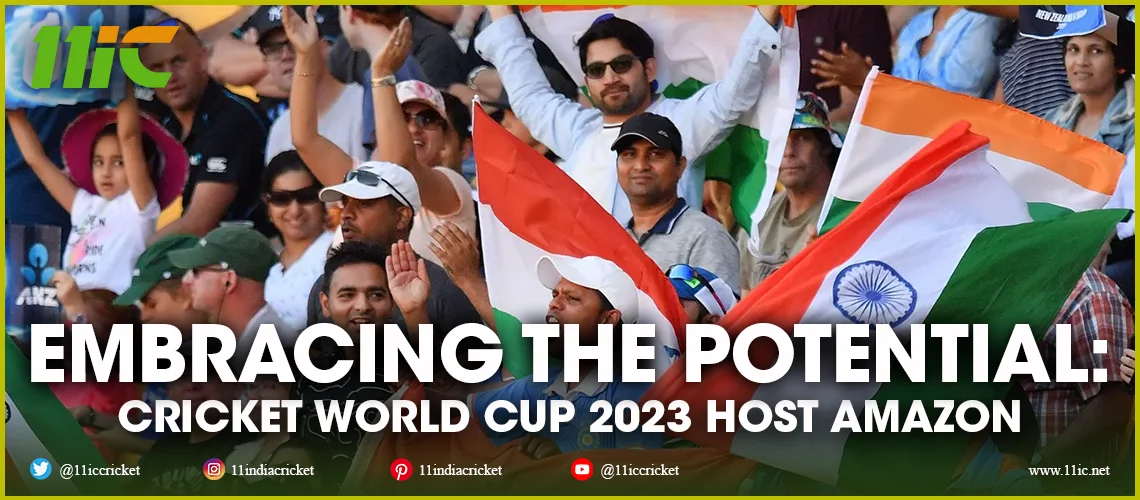 cricket world cup 2023 host amazon