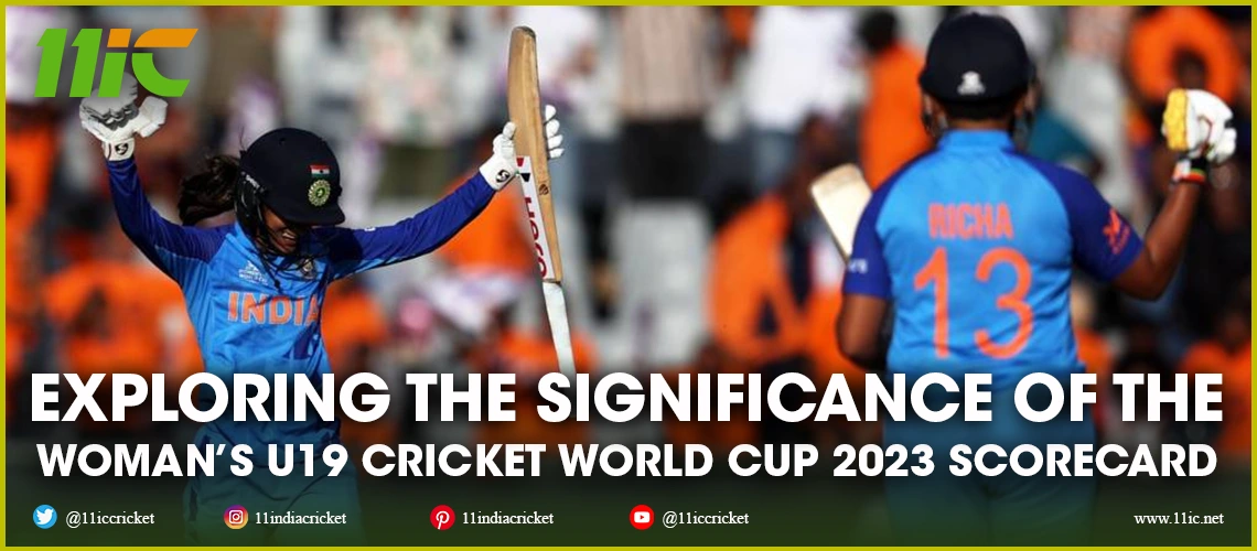 women's u19 cricket world cup 2023 scorecard