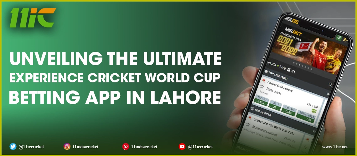 cricket world cup betting app in lahore