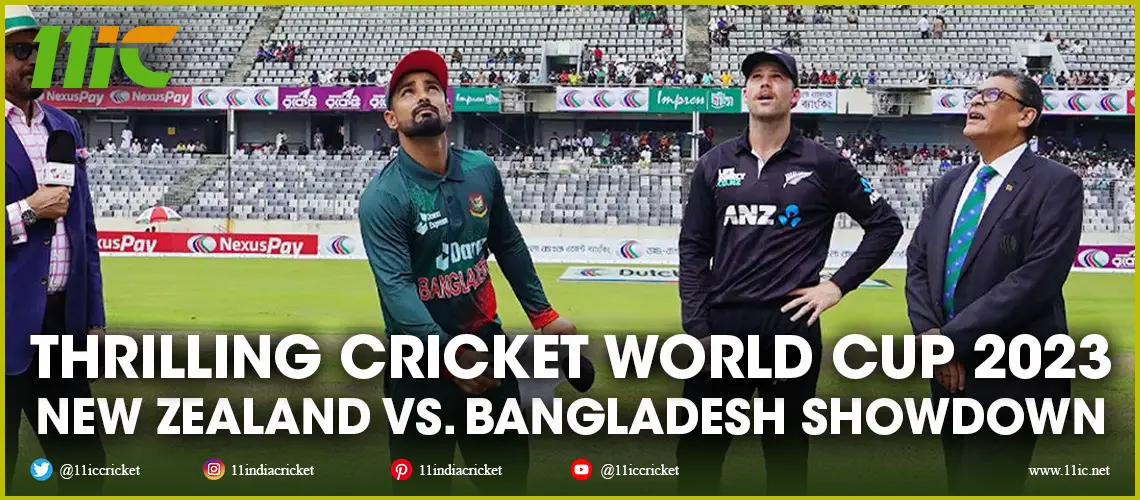 cricket world cup 2023 new zealand vs. bangladesh